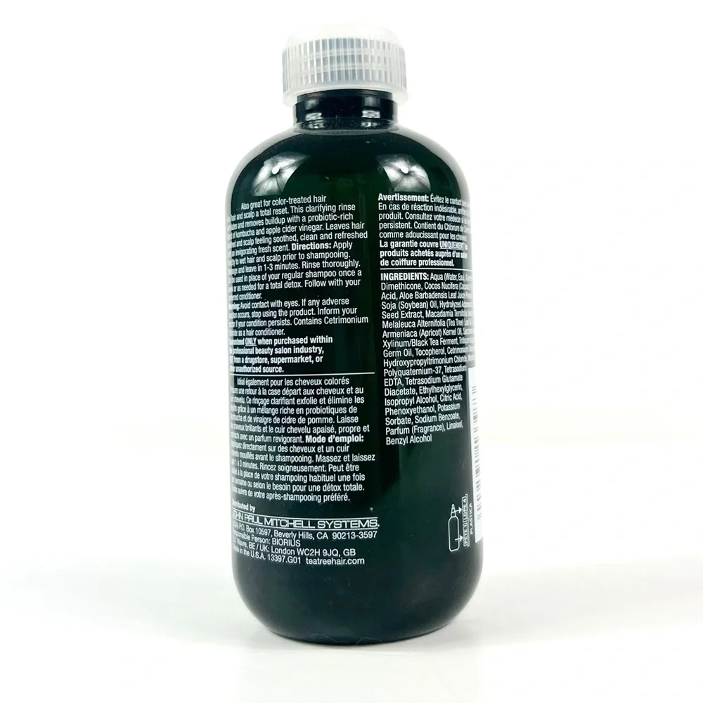 NEW Paul Mitchell Tea Tree Special Detox Kombucha Hair Rise